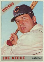 1966 Topps Baseball Cards      452     Joe Azcue